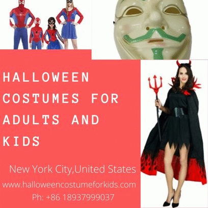 Shop Halloween Costume for Kids for the best Halloween Costumes for adults and kids of all ages! Make this Halloween the best one yet with HalloweenCostumeforKids’ selection of Halloween costumes to achieve the look you want this Halloween! From classic Halloween favorites like pirates and clowns to Pop Culture necessities, we’ve got the best Halloween costume ideas for 2019 and years to come. In case of any further queries regarding placing your order, write to or Whatsapp us at halloweencostumeforkids@126.com or +86 18937999037 or visit: https://www.halloweencostumeforkids.com/halloween-costumes.html
