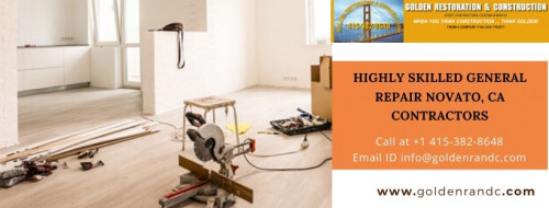 As an expert contractor of General Repair in Novato, CA who has long stretches of experience working with home frameworks and materials, we can rapidly analyze the issue and ready to fix it permanently. Reestablish the excellence of your home in no time.

https://goldenrandc.com/