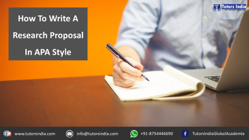 How to write a research proposal in apa style