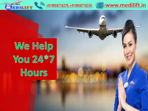 Our main motivation is to transport the patient with the safest mode at a very cost-effective rate. You can hire our Air Ambulance from Kolkata and get the top level of advantages.
https://bit.ly/2Me0Hod