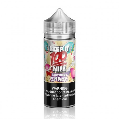 Birthday Shake E-Juice by Keep It 100 E-Liquid is a warm vanilla cake mixed with sweet ice cream and blended with milk to create the ultimate E-Juice treat. Visit -
https://www.ecigmafia.com/products/birthday-shake-e-juice-by-keep-it-100-e-liquid-100ml.html