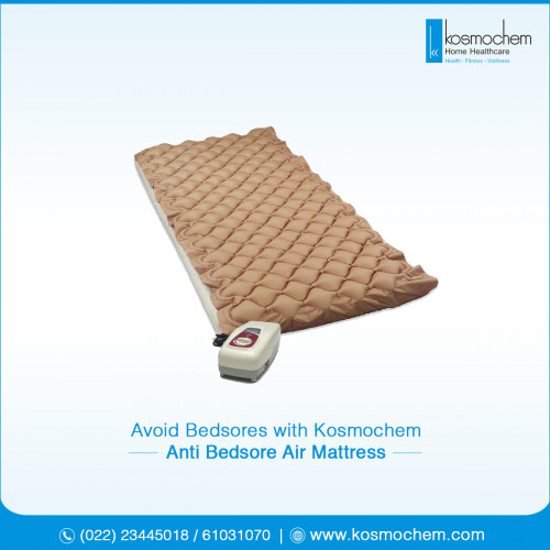 Most common problem among bedridden patients is the frequent bedsores. To avoid this we have bought bubble mattress for bedsores. You can buy air mattress for bedsores online at Kosmochem website. With fast turnaround time and effective services we assure you will not regret your choice.

To know more about visit us at https://www.kosmochem.com/ProductSearch.aspx?CID=244