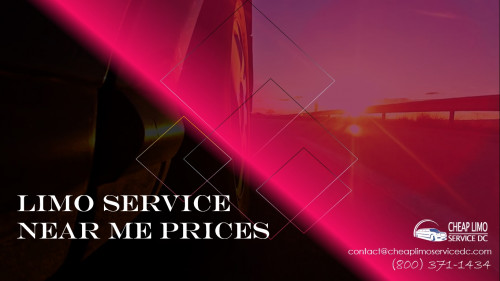 Limo Service Near Me Prices