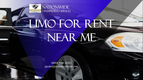 Limo for Rent Near Me