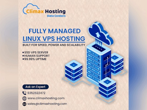 Climax Hosting offers reliable shared linux hosting provider in India . Owed to our in-depth understanding of website hosting requisites, we have been able to formulate truly scalable hosting solutions for businesses and individuals.Our Linux shared hosting packages are flexible for all sorts of business. Whether you are a blogger or small business owner, our entire shared hosting packages are affordable by all means.

https://www.climaxhosting.com/linux-hosting.php