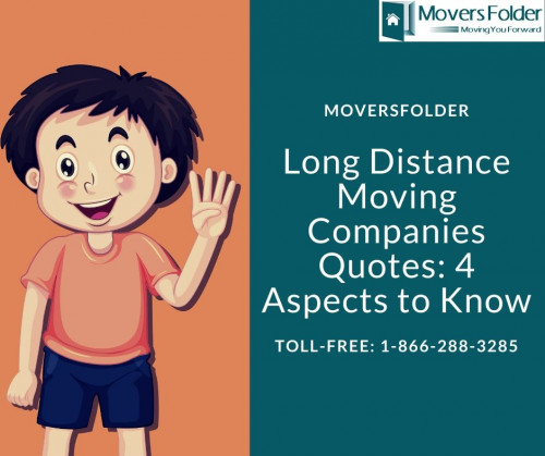 Long Distance Moving Companies Quotes
