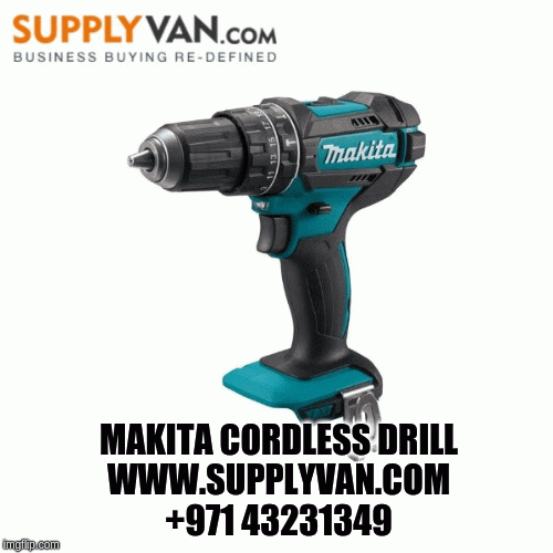 Buy Makita cordless drill at SupplyVan.com, compact and lightweight design provide excellent control and maneuverability. Visit us now.
https://bit.ly/3709LFm