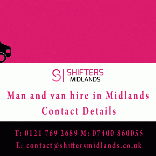 At Shifters Midlands, we take real pride in providing the very highest quality man and van hire in midlands to our clients across the Midlands. We are available seven days a week, and always happy to take on jobs at short notice, you can rely on us to handle your relocation, collection or deliver efficiently and responsibly, and to offer great value for money. Contact us today for man and van hire Midlands.

For more details visit us:- https://shiftersmidlands.co.uk/