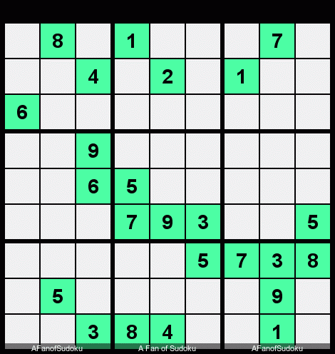 - Slice and Dice
- Locked Candidates Pointing
- Pair
- New York Times Sudoku Hard March 17, 2020
- Happy St. Paddy's Day