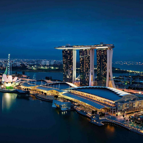 Marina Bay Sands Hotel in Singapore is a resort that overlooks the Marina Bay in Singapore. It is known to be the world’s most expensive standalone casino property, priced at S$8 billion, including the cost of the land. Read more: https://www.encardio.com/marina-bay-sands-hotel/