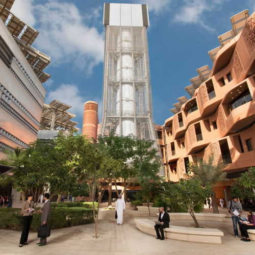 Masdar City has a 45m tall wind tower that sucks air from above and pushes a cooling breeze through Masdar, keeping the temperature 15 to 20 °C cooler than the surrounding desert. Encardio-rite was entrusted with the supply of geotechnical instruments for pile load testing through Arabian Foundations. Read more: https://www.encardio.com/masdar-city/