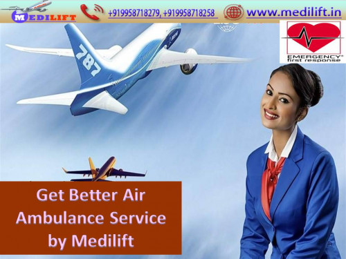 If you are in the urgent need to hire air ambulance services, you can choose the best method to get the patient transportation system with all amenities which is provided by the Medilift Air Ambulance.
https://bit.ly/2Z81VGU