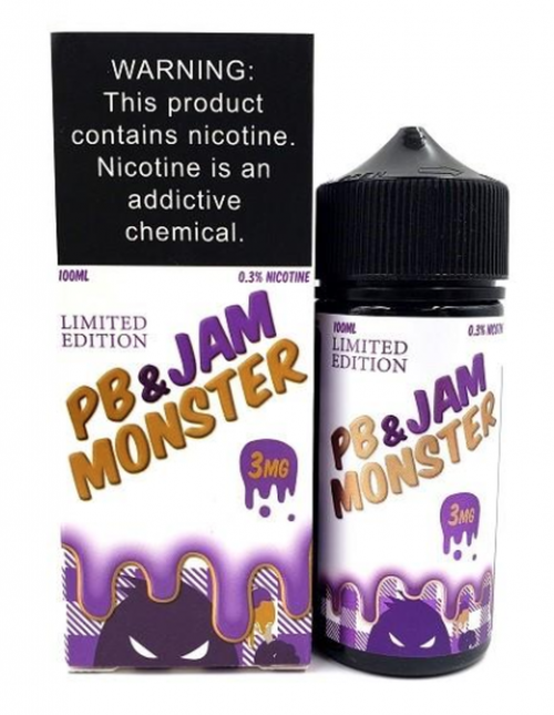 Grape E-Juice by PB & Jam Monster, is a fresh piece of toast coated with peanut butter and topped with grape jam.Visit -
https://www.ecigmafia.com/products/grape-e-juice-by-pb-jam-monster-e-liquid-100ml.html