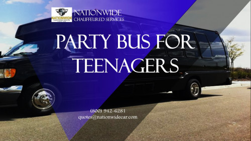 Party Bus For Teenagers