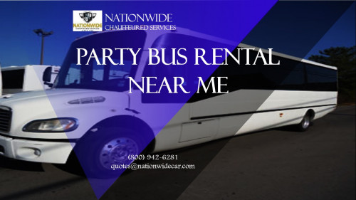 Party Bus Rental Near Me