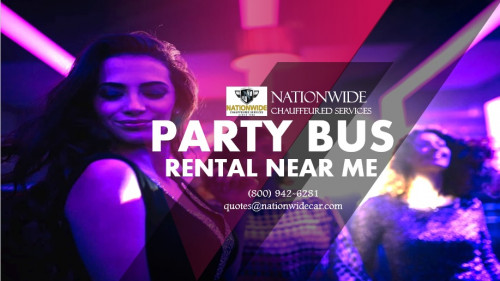 Party Bus Rental Near Me