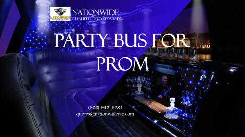 Party Bus for Prom