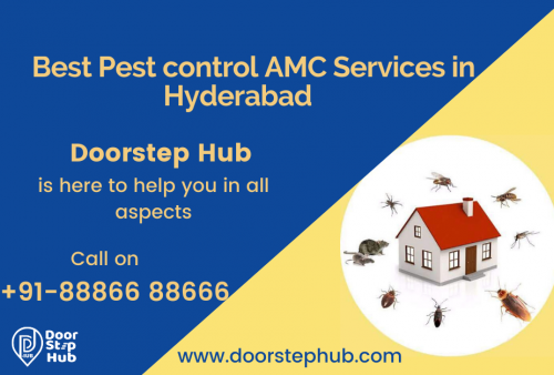 Doorstep Hub providing the high propagation team to resolve pest controls. We provide the best pest control AMC services at your place in all aspects. To resolve the issue contact us on +91-8886688666.