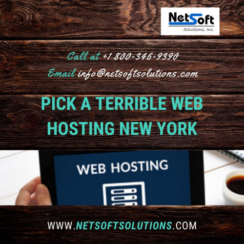 Do you have a website? But your purpose is not solved because you don't have a good company for Web Hosting New York. If you need to take your business on to the web, you have to search for reliable Web Hosting in New York.

http://www.netsoftsolutions.com/web-hosting/
