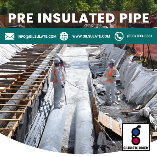 Gilsulate International, Inc. is a leading manufacturer of pre-insulated piping for underground heating and cooling distribution systems. We provide the heating and cooling distribution industry with superior and innovative pre-insulated pipe products.