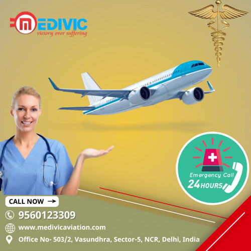 Medivic Aviation Air Ambulance Services in Hyderabad provide the best and most proper nursing care facilities with vital life-sustaining medical tools. Our service is available at an affordable cost and 24 hrs in your city.  

More@ https://bit.ly/3dMC1En