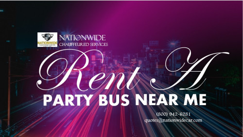 Rent A Party Bus Near Me
