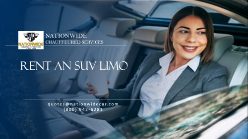 Rent an SUV Limo