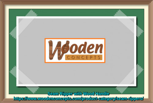 Work on loose threads anywhere on the go with personalized wood handles seam ripper kit, single and double seam ripper; small enough to fit in your pocket at the best price.
https://www.woodenconcepts.com/product-category/seam-rippers/