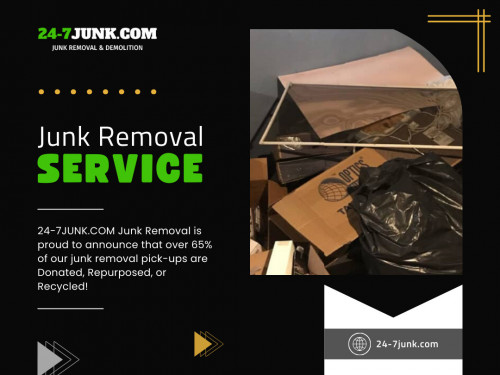 Our Palatine IL Junk Removal Service is here to provide you with a quick, easy, and affordable solution to transform your space into the tidy haven you've always wanted. 

Official Website: https://24-7junk.com

Google Business Site: https://24-7junkcom-junk-removal-demolition.business.site/

Address: 1595 W Dunbar, Inverness Illinois 60087, United State

Tell: (773) 309-6966

Find Us On Google Map: https://goo.gl/maps/ckkJnguvve98143W9

Our Profile: https://gifyu.com/247junk
More Images: 
https://tinyurl.com/yc5bk8px
https://tinyurl.com/27e94dt9
https://tinyurl.com/35bdb8u5
https://tinyurl.com/4tr2d8bb