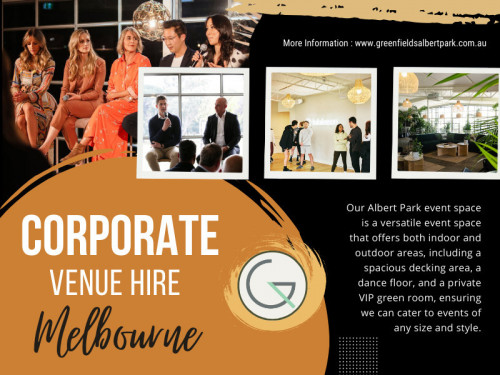 Corporate Venue Hire Melbourne