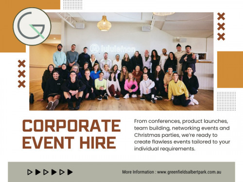 Corporate Event Hire