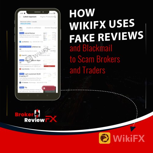 WikiFX, often regarded as the world's largest Scam Review Company. WikiFX engages in highly unethical practices that involve fabricating fake broker reviews and then attempting to extort money from those brokers to have them removed.  Lies to audience about the quality of broker so they can blackmail the broker for a monthly reputation ransom.