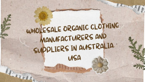 Alanic Global is the USA's largest manufacturer of organic clothing, offering high-quality sustainable apparel and accessories for all. Know more https://www.alanicglobal.com/manufacturers/organic/