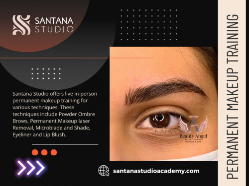 Permanent makeup training has become an indispensable skill in the beauty industry, offering professionals an exciting avenue to cater to the ever-growing demand for semi-permanent cosmetic enhancements. 

Visit Our Website : https://santanastudioacademy.com/permanent-makeup-training

Santana Studio LLC

Location : 1022 Calle Mejía, Reparto Mejía, Manatí PR 00674
Email Us : santanastudiollc.info@gmail.com
Appointments : +1 787-631-7154
Find Us On Google Map:
https://maps.app.goo.gl/agwpd4o41YY6Vmmr5

Our Profile: https://gifyu.com/santanastudio

See More:

https://is.gd/x8rMCE
https://is.gd/U27aP2
https://is.gd/CuaXDx
https://is.gd/Ugy9Pl