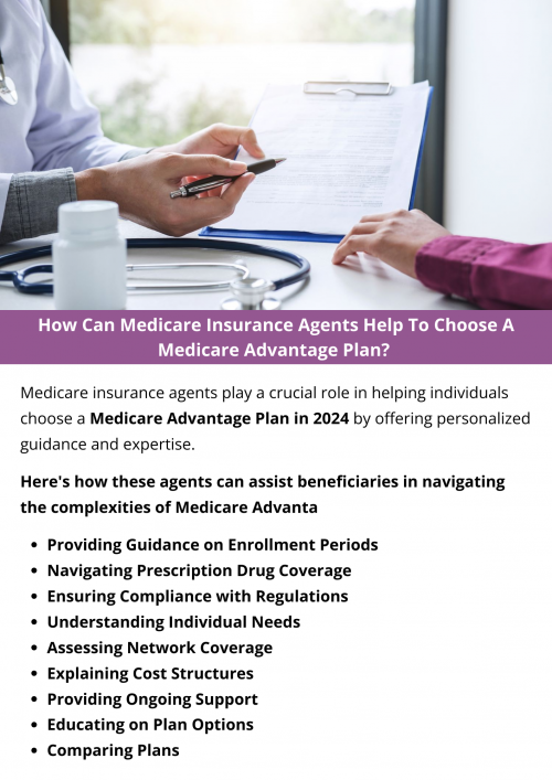 Medicare insurance agents assist by understanding individual needs, educating on plan options, comparing plans, explaining cost structures, assessing network coverage, navigating prescription drug coverage, guiding on enrollment periods, ensuring compliance with regulations, providing ongoing support, and offering access to multiple carriers. To know more visit here https://www.capitalbluemedicare.com/wps/portal/capm/home/what-is-medicare/your-options