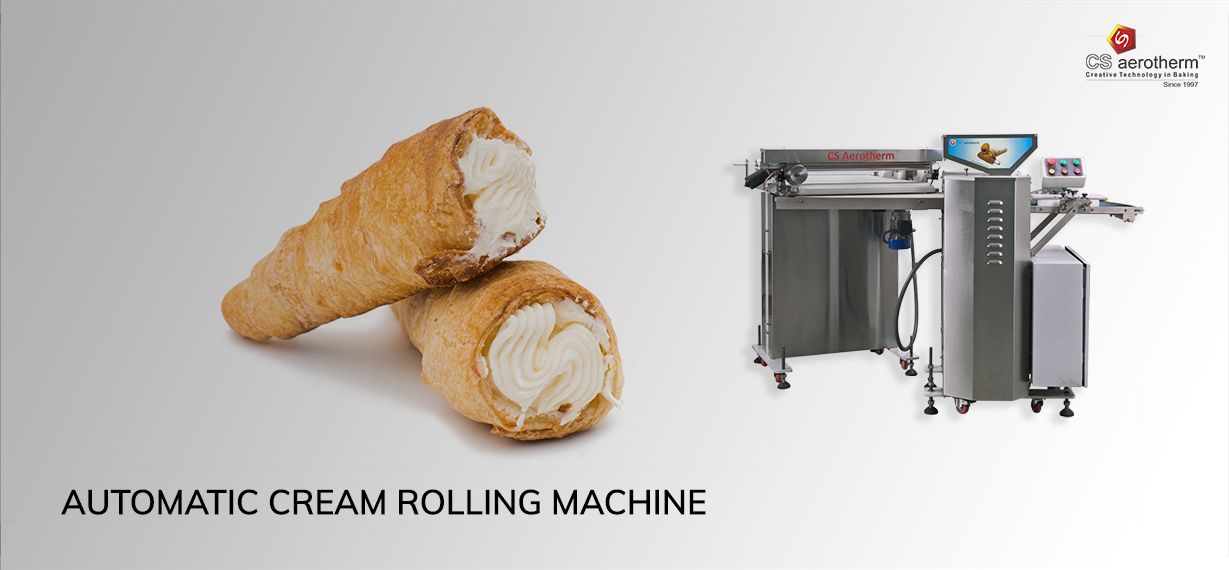 Cream roll making machine sale