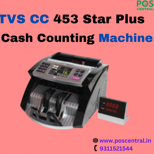 The TVS CC 453 Star Plus is a reliable and efficient device designed to make counting cash hassle-free. This cash-counting machine comes equipped with advanced Detection Tech, including UV, MG, IR, 3D, and COLOR. This ensures a thorough and accurate count of your currency. Efficiency is key, and this machine doesn't disappoint. With a counting speed of 1000 notes per minute, you can quickly and accurately tally up your cash. Whether you run a small retail shop or a large business, this cash counting machine from TVS is a valuable tool to streamline your cash management processes. The POS Central India website offers impressive deals on the TVS CC 453 star with free express delivery. Visit https://www.poscentral.in/tvs-cc-453-star-plus-cash-counting-machine.html