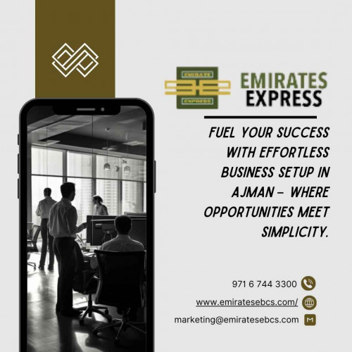 Emirates Express is one of the leading corporate business consultants based in UAE. Emirates Express offers customized services for new company formation and registration in UAE.
Website: https://www.emiratesebcs.com/
Phone: 971 6 744 3300
Address: D1 Building Ground Floor, Ajman Free Zone, United Arab Emirates
Business Email : mailto:marketing@emiratesebcs.com