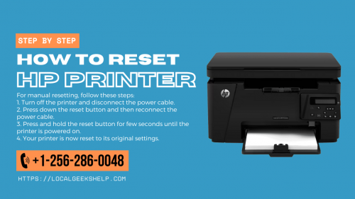 HP printers are known for their reliability and top-notch performance, but occasionally, they might encounter issues that require a reset. Whether you're dealing with connectivity problems, cryptic error messages, or stubborn print queue errors, knowing how to reset your HP printer can be a valuable skill. In this comprehensive guide, we'll walk you through effective methods to reset your HP printer +1-256-286-0048 and address a wide range of issues.