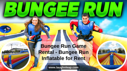 Bungee Run Game Rental Bungee Run Inflatable for Rent