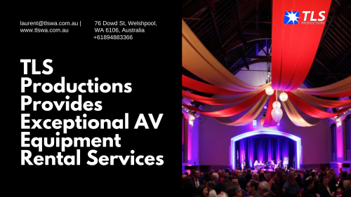 At TLS Productions, we offer top-notch AV equipment for rent that will seamlessly enhance your upcoming event. Our equipment is highly adaptable to meet your specific needs and ensure a memorable experience for your guests. #audiovisualperth #TLSProductions #eventequipmenthireperth

https://www.tlsproductions.com.au/hire/audio-visual/