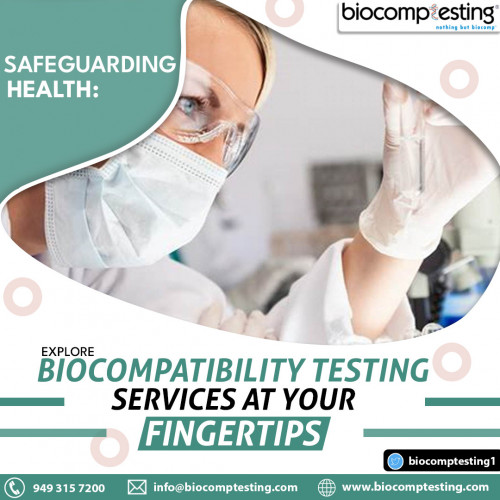 Biocomp Testing specializes in comprehensive biocompatibility testing services, ensuring that medical devices and materials meet regulatory standards. With a focus solely on biocompatibility, our expert team delivers reliable results for ISO 10993 compliance, helping clients navigate the complex landscape of safety assessments in the medical industry. Contact us now!

https://www.biocomptesting.com/only-biocompatibility-testing/