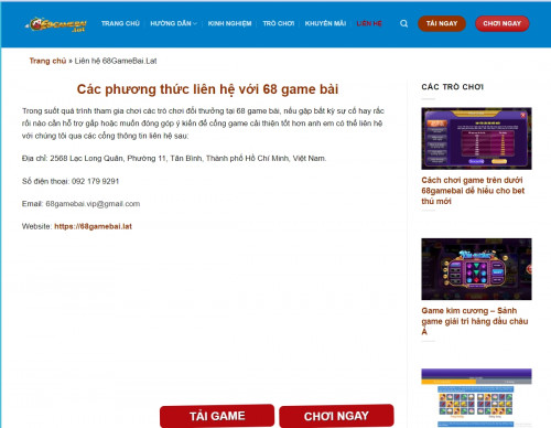68 game bài đang là cổng game có lượng người chơi khá cao vì vậy trong quá trình tham gia anh em gặp rắc rối gì cần hỗ trợ hãy liên hệ với chúng tôi ngay nhé!
Xem chi tiết: https://68gamebai.lat/lien-he/
#68gamebai #68club #68gameclub #68game #gamebai68 #68gamebaisite #tai68gamebai #68gamebaiapk #68gamebaiios