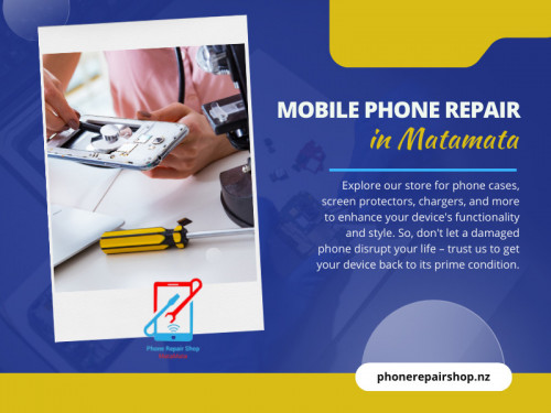 When it comes to mobile phone repair, choosing Mobile Phone Repair Shop Matamata can make all the difference. With our skilled technicians, quality repairs, quick turnaround, and affordable pricing, you can have peace of mind knowing that your beloved device is in safe hands. 

Official Website: https://phonerepairshop.nz

For more info visit here: https://phonerepairshop.nz/phone-repair-services

Google Business Site: https://phone-repair-shop-matamata.business.site

Contact: Phone Repair Shop MataMata
Address: 3 Matai Avenue, Matamata Waikato 3400, New Zealand
Contact Number: +64225031415

Find Us On Google Map: http://maps.app.goo.gl/2zmLncFPVe3GWAec7

Our Profile: https://gifyu.com/phonerepairshop
More Images: https://tinyurl.com/yqlneecj
https://tinyurl.com/yr5safcw
https://tinyurl.com/ynavql3f
https://tinyurl.com/ypr9xwzz