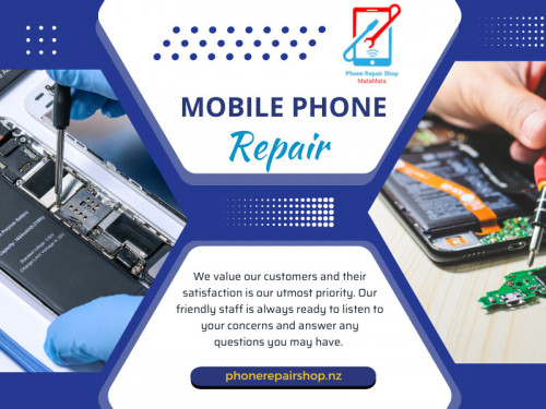Professional Mobile phone repair near me technicians undergo extensive training and have hands-on experience in dealing with a variety of mobile phone issues.

Official Website: https://phonerepairshop.nz

For more info visit here: https://phonerepairshop.nz/phone-repair-services

Google Business Site: https://phone-repair-shop-matamata.business.site

Contact: Phone Repair Shop MataMata
Address: 3 Matai Avenue, Matamata Waikato 3400, New Zealand
Contact Number: +64225031415

Find Us On Google Map: http://maps.app.goo.gl/2zmLncFPVe3GWAec7

Our Profile: https://gifyu.com/phonerepairshop
More Images: https://tinyurl.com/yqlneecj
https://tinyurl.com/yr5safcw
https://tinyurl.com/ynavql3f
https://tinyurl.com/ypr9xwzz