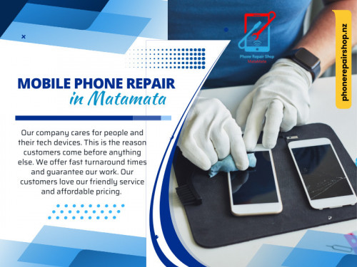 You can find top mobile phone repair in Matamata that meet your needs and budget. Remember to do thorough research and make an informed decision before entrusting your device to a repair service. 

Official Website: https://phonerepairshop.nz

For more info visit here: https://phonerepairshop.nz/phone-repair-services

Google Business Site: https://phone-repair-shop-matamata.business.site

Contact: Phone Repair Shop MataMata
Address: 3 Matai Avenue, Matamata Waikato 3400, New Zealand
Contact Number: +64225031415

Find Us On Google Map: http://maps.app.goo.gl/2zmLncFPVe3GWAec7

Our Profile: https://gifyu.com/phonerepairshop
More Images: https://tinyurl.com/ytwf27ln
https://tinyurl.com/yr5safcw
https://tinyurl.com/ynavql3f
https://tinyurl.com/ypr9xwzz