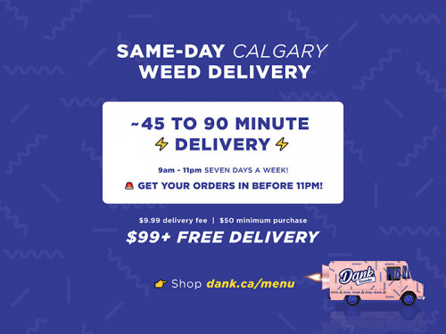 They have an excellent selection of flowers, edibles, concentrates, and more, plus a knowledgeable team to help you find the right products for Weed delivery. Visit them today!

Official Website: https://dank.ca/

For more info Click here: https://dank.ca/dispensary/calgary/ogden-riverbend/

Dank Cannabis Weed Dispensary Ogden
Address: 1603 62 Ave SE #2, Calgary, AB T2C 2C5, Canada
Contact Number: +15874300922

Find Us On Google Map: https://g.page/r/CRjV1qp0W_BJEBM

Business Site: https://dank-cannabis-dispensary-ogden-calgary.business.site

Our Profile: https://gifyu.com/dankogden

More Images:
https://rcut.in/HcPTiNXV
https://rcut.in/IWcAIkbe
https://rcut.in/wddpyREP
https://rcut.in/VcjLPOKl
https://rcut.in/hrFCZvZL