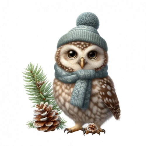 Frosty Owl LR 10 31 23 (9)