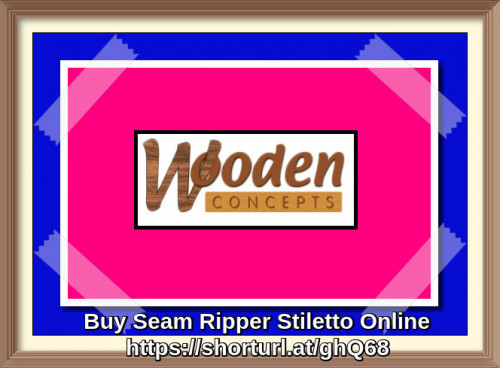 Wooden Concepts is the place online to get your seam ripper stiletto in gold and chrome color.
https://www.woodenconcepts.com/product-category/seam-ripper-stiletto/