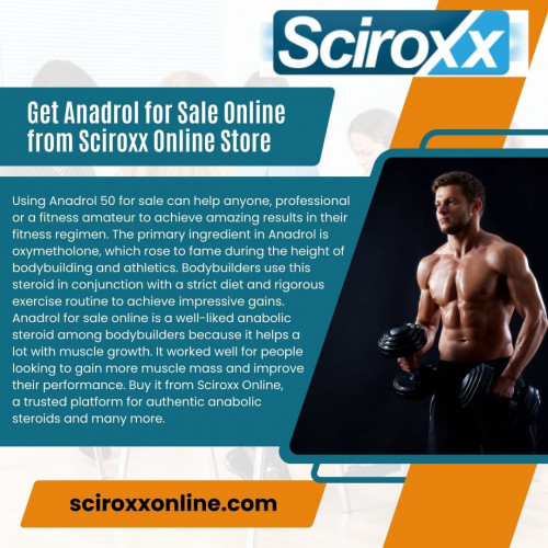 Get Anadrol for Sale Online from Sciroxx Online Store